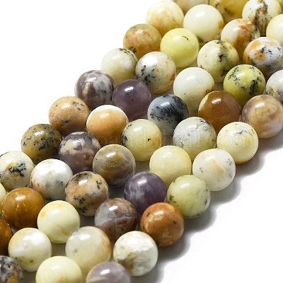 Opale de lune” – Bracelet en perles d'argile, fait à la main, à la