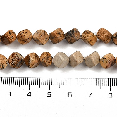 Естественного изображения яшмы бисер нитей G-A257-A21-01-1