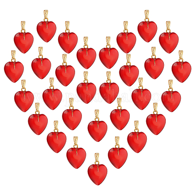 30шт стеклянные подвески FIND-PH0024-59-1