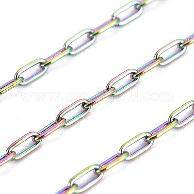 Ионное покрытие (ip) 304 нержавеющая сталь скрепки цепи CHS-F010-01A-MC-01-1