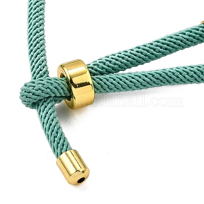 Плетеный браслет из нейлонового шнура MAK-A017-D03-01G-1