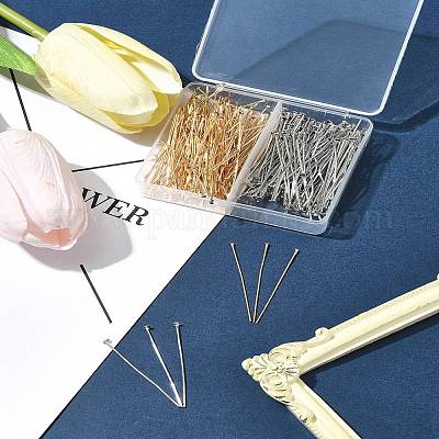 275 шт. Железные булавки с плоской головкой IFIN-FS0001-40-1