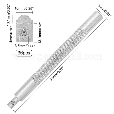Наборы инструментов для тиснения кожи AJEW-WH0129-18P-1