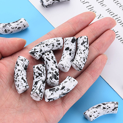 Непрозрачные акриловые бусины&nbsp;MACR-S372-001F-B04-1