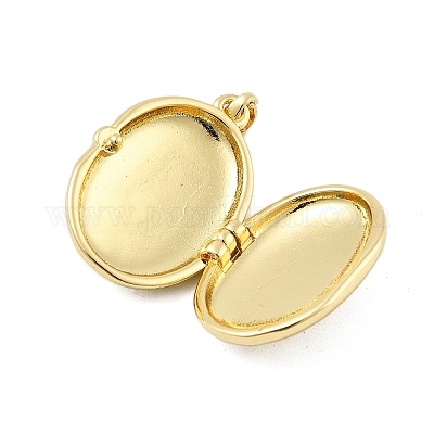 Подвески латуни медальон KK-H206-01G-02-1