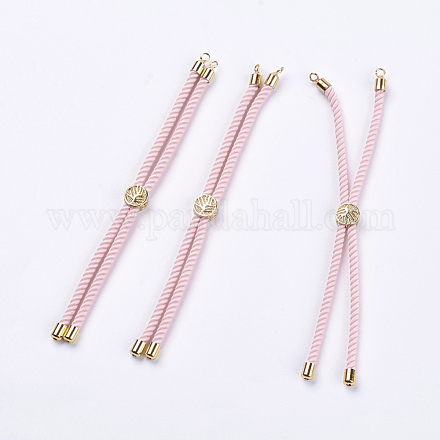 Création de bracelets à cordon torsadé en nylon MAK-F018-13G-RS-1