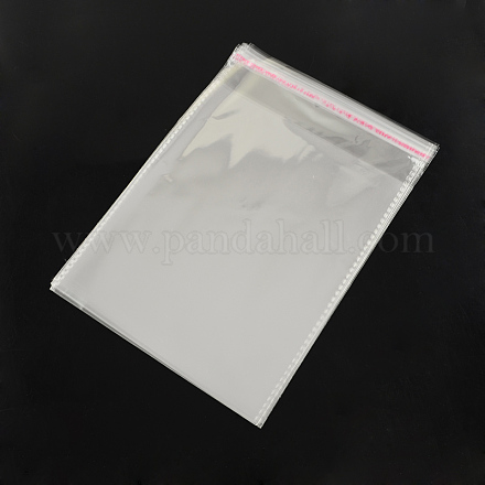 セロハンのOPP袋  長方形  透明  19.5x14cm  一方的な厚さ: 0.035mm;内寸：165x140mm X-OPC-R012-13-1