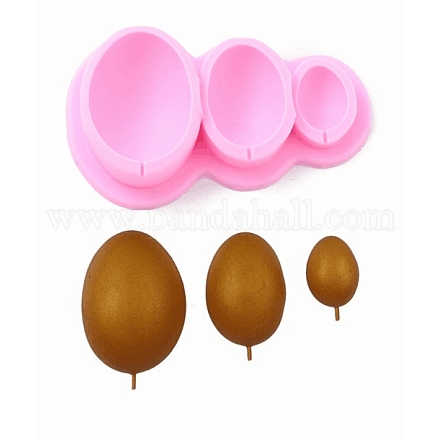 Moules en silicone de qualité alimentaire à thème de Pâques DIY-C019-01-1