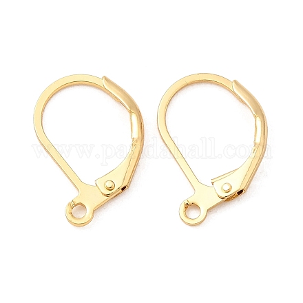 Латунная фурнитура Leverback для серег KK-P340-20A-G-1