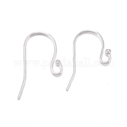 925 Sterling Silver Earring Hooks X-STER-K167-051B-S-1