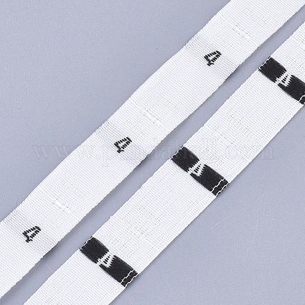 衣類サイズラベル（4)  服飾材料  サイズタグ  ホワイト  12.5mm  約10000個/袋 OCOR-S120D-02-1