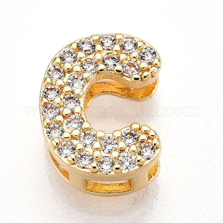 Латунные микро проложить кубического циркония подвески KK-N254-217G-C-1