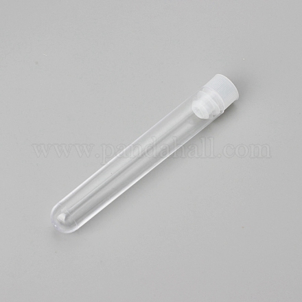 透明な密閉ボトル  針保管用  プラスチック針保管容器  裁縫道具  ホワイト  100x15mm PW-WG24045-05-1