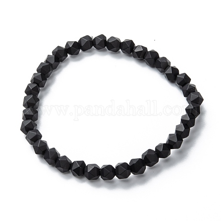 Perles de verre dépoli étirer bracelets BJEW-I296-10B-02-1
