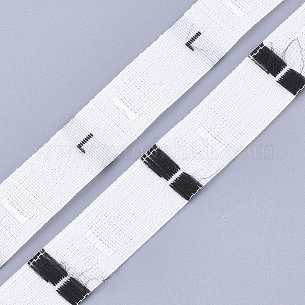 衣類サイズラベル（l）  ミシンバンド  服飾材料  サイズタグ  ホワイト  12.5mm  約10000個/袋 OCOR-S120B-05-1