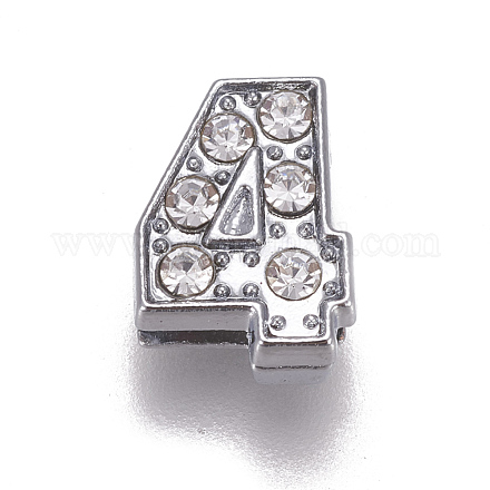 Сплав горный хрусталь подвески слайд PALLOY-WH0065-28D-1