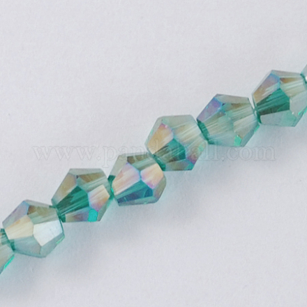 Glass Beads Strands EGLA-S056-2mm-12-1