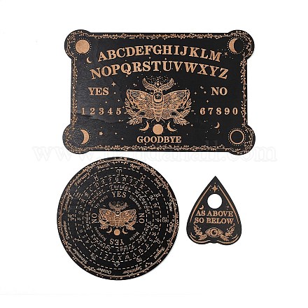 3 шт. 3 стиля деревянной маятниковой доски WICR-L001-01A-1