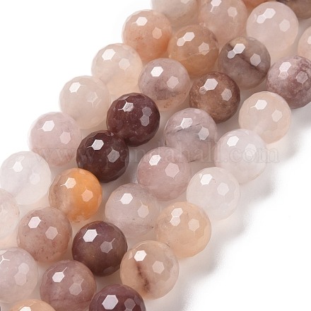 Chapelets de perles de quartz naturel G-E571-02C-1