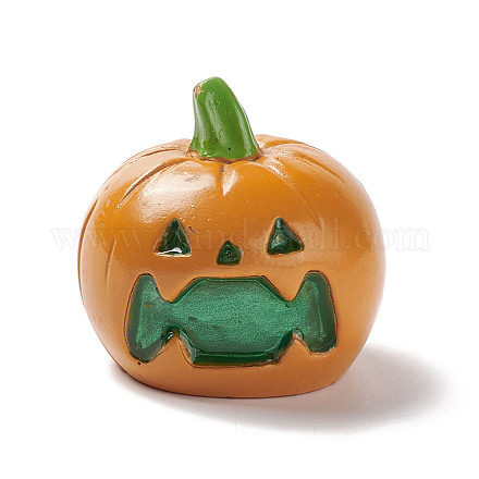 Thème d'halloween mini décorations d'affichage à la maison en résine DJEW-B005-15-1
