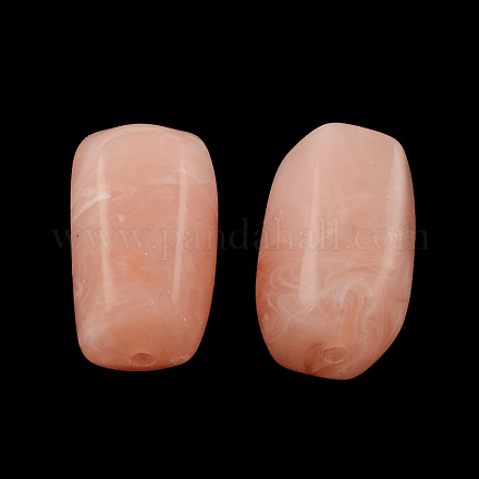 Column Imitation Gemstone Acrylic Beads OACR-R028C-26-1