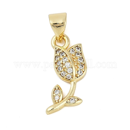 Стойки обшивки латунь микро проложить Циркон подвеску KK-H509-26G-1