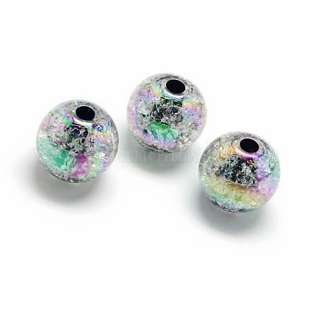 Perles acryliques craquelées MACR-S825-18mm-J-1