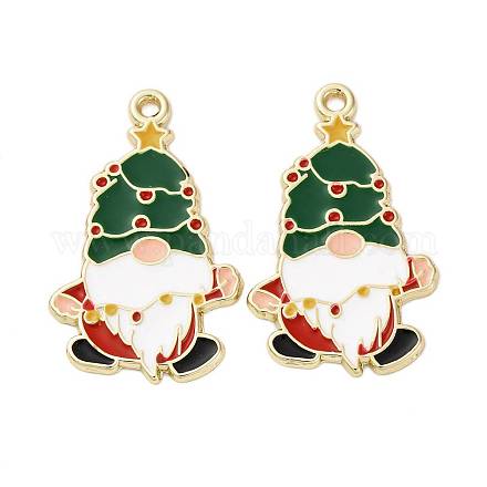 Рождественские эмали сплава подвески X-ENAM-V002-02J-G-1