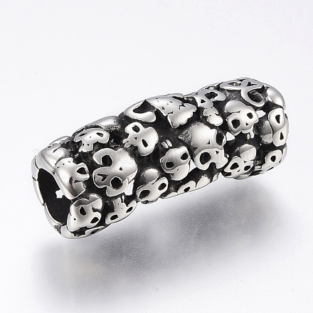 304 Stainless Steel Beads STAS-F169-36AS-1