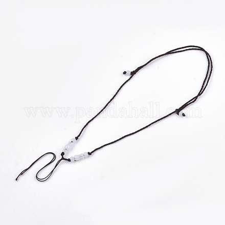 Nylon Cord Necklace Making MAK-T005-14B-02-1