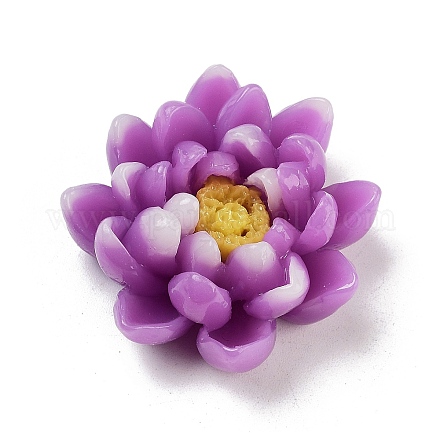 Двухцветная непрозрачная смола декодирует кабошоны RESI-K042-01A-1