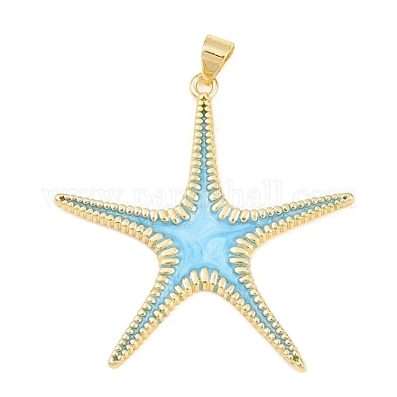 Латунь с эмалевыми подвесками&nbsp;KK-Z145-01G-1