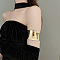 Alloy Upper Arm Open Cuff Bangles, Armband Bangles, 2-1/2 inch(6.5cm)