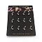Tarnish Resistant 316L Surgical Stainless Steel Eyebrow Rings, Curved Barbell, Eyebrow Piercing Jewelry, Stainless Steel Color, 15x4x4mm, Bar Length: 3/8