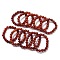 Natural Carnelian Stretch Bracelets, 2 inch(52mm), Bead: 10mm in Diameter, 20pcs/Strand