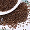 MIYUKI Delica Beads, Cylinder, Japanese Seed Beads, 11/0, (DB0461) Galvanized Tarnished Copper, 1.3x1.6mm, Hole: 0.8mm, about 2000pcs/bottle, 10g/bottle