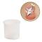 Column DIY Silicone Candle Molds, for Candle Making, White, 70x60mm