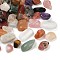Natural Mixed Gemstone Beads, No Hole, Chip, 7.5~23x4~23x2~12mm, about 311~2702pcs/1000g