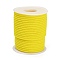 Nylon Threads, Milan Cords/Twisted Cords, Yellow, 3mm, about 21.87 yards(20m)/roll