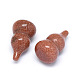 Синтетические смешанные бусины из золотого камня G-P415-45-02-3