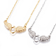 304 Stainless Steel Pendant Necklaces NJEW-E141-40-1