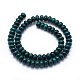 Chapelets de perles de chrysocolla naturelles teintées G-E507-12A-8mm-2