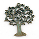 Tree Zinc Alloy Big Pendants PALLOY-R065-103-FF-1