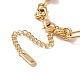 304 Stainless Steel Knot Link Chain Bracelet for Men Women BJEW-E020-01G-3