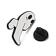 Épingles en émail fantôme drôle d'Halloween JEWB-P030-B01-3