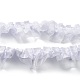 Ruban de dentelle plissée en satin de polyester 2 couche OCOR-XCP0002-08-2