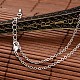 Brass Cubic Zirconia Heart Pendant Necklaces NJEW-N0042-08P-4