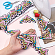 Ethnic Style Embroidery Polyester Ribbons OCOR-WH0060-48A-3
