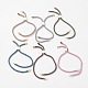 Création de bracelets à cordon torsadé en nylon MAK-K007-2