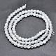 Natural White Moonstone Beads Strands G-K305-16-C-2